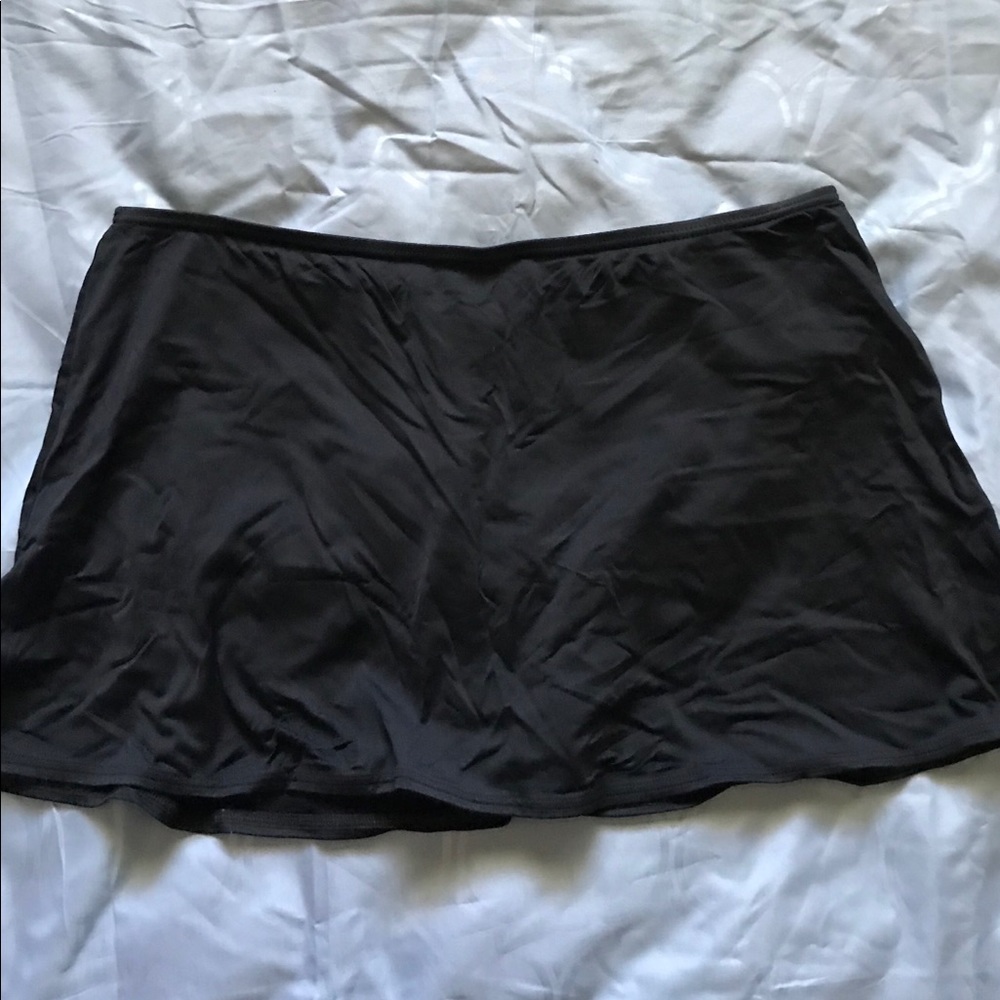 Women’s Black Skirted Tankini Bottom M